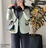 کت مدل ماهرخ جنس مازراتی کج راه کد 967 - تصویر 4
