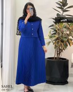 ست کت و دامن مدل ساحل جنس مازراتی کد 952