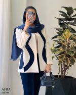 تک کت مزونی مدل افرا جنس مازراتی گرم بالا کد 966 - تصویر 4