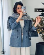کت مزونی دریا جنس ژاکارد ترک کد 937 - تصویر 9