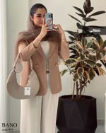 کت مدل بانو جنس مازراتی کجراه گرم بالا کد 944 - تصویر 8