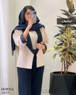 کت درنا جنس مازراتی کج راه طرح دیپلمات کد 938 - تصویر 2