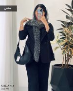 کت مازراتی زنانه رنگ مشکی
