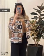 کت مدل مروارید جنس ژاکارد کد 941 - تصویر 5
