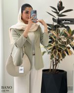 کت مدل بانو جنس مازراتی کجراه گرم بالا کد 944 - تصویر 6