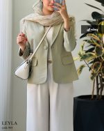 کت مدل لیلا جنس مازراتی کج راه ا کد 964 - تصویر 6
