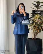 کت مدل ماهرخ جنس مازراتی کج راه کد 967 - تصویر 5