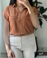 شومیز بیسیک جنس سیلک کد 994 - تصویر 11