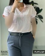 شومیز بیسیک جنس سیلک کد 994 - تصویر 13