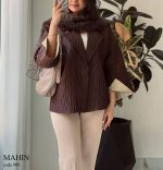 کت مدل مهین جنس ژاکارد گرم بالا کد 989