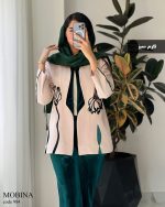 تک کت مزونی مدل مبینا جنس مازراتی گرم بالا کد 984 - تصویر 3
