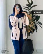 تک کت مزونی مدل مبینا جنس مازراتی گرم بالا کد 984 - تصویر 6