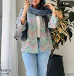 کت مدل مانا جنس ژاکارد ترک کد 981 - تصویر 2