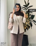 کت مدل آوا 2 جنس مازراتی کج را درجه 1 کد 988 - تصویر 6