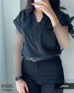 شومیز بیسیک جنس سیلک کد 994 - تصویر 9