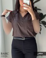 شومیز بیسیک جنس سیلک کد 994