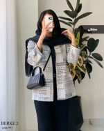 کت مدل برکه 2 جنس لنین ژاکارد ترک کد 991 - تصویر 5