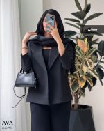 کت مدل آوا جنس مازراتی کج را درجه 1 کد 983 - تصویر 2