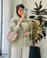 کت مدل سوگل جنس مازراتی کج راه گرم بالا کد 980 - تصویر 3