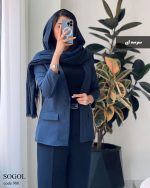 کت مدل سوگل جنس مازراتی کج راه گرم بالا کد 980 - تصویر 4