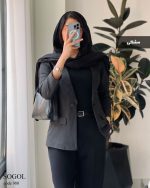 کت مدل سوگل جنس مازراتی کج راه گرم بالا کد 980 - تصویر 2