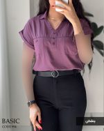 شومیز بیسیک جنس سیلک کد 994 - تصویر 2