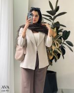 کت مدل آوا جنس مازراتی کج را درجه 1 کد 983