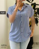 شومیز مدل آیدا جنس کار نخ تایلندی کد 1010 - تصویر 10