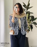 حراج کت مدل سلنا جنس لینن کد 1025