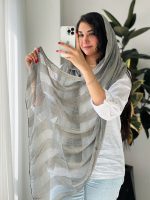شال پرنس جنس ابریشم کد 1019 - تصویر 6