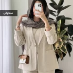 تک کت گیسو جنس لینن پنبه درجه یک کد 1031