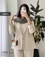 تک کت گیسو جنس لینن پنبه درجه یک کد 1031