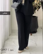 حراج شلوار گیسو جنس لینن پنبه 1032 - تصویر 4