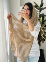 شال پرنس جنس ابریشم کد 1019 - تصویر 3