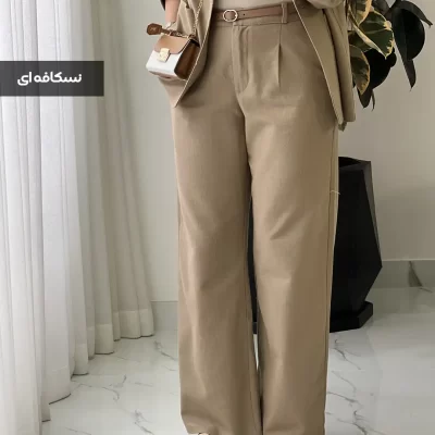 شلوار گیسو جنس لینن پنبه درجه یک کد 1032