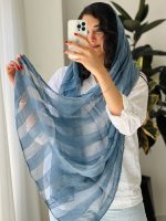 شال پرنس جنس ابریشم کد 1019 - تصویر 12