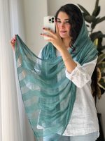 شال پرنس جنس ابریشم کد 1019 - تصویر 8