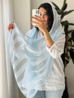 شال پرنس جنس ابریشم کد 1019 - تصویر 9