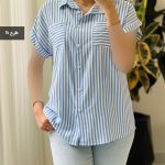 شومیز مدل آیدا جنس کار نخ تایلندی کد 1010