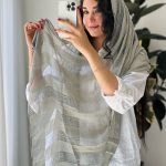 شال پرنس جنس ابریشم کد 1019