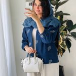 کت مدل ژالین جنس لینن ترک سوزن دوزی شده کد 1018