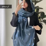 شال پاپیون جنس ابریشم کد 1022
