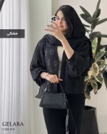 حراج کراپ کت مدل گلارا جنس صوفیا کد 1037 - تصویر 2