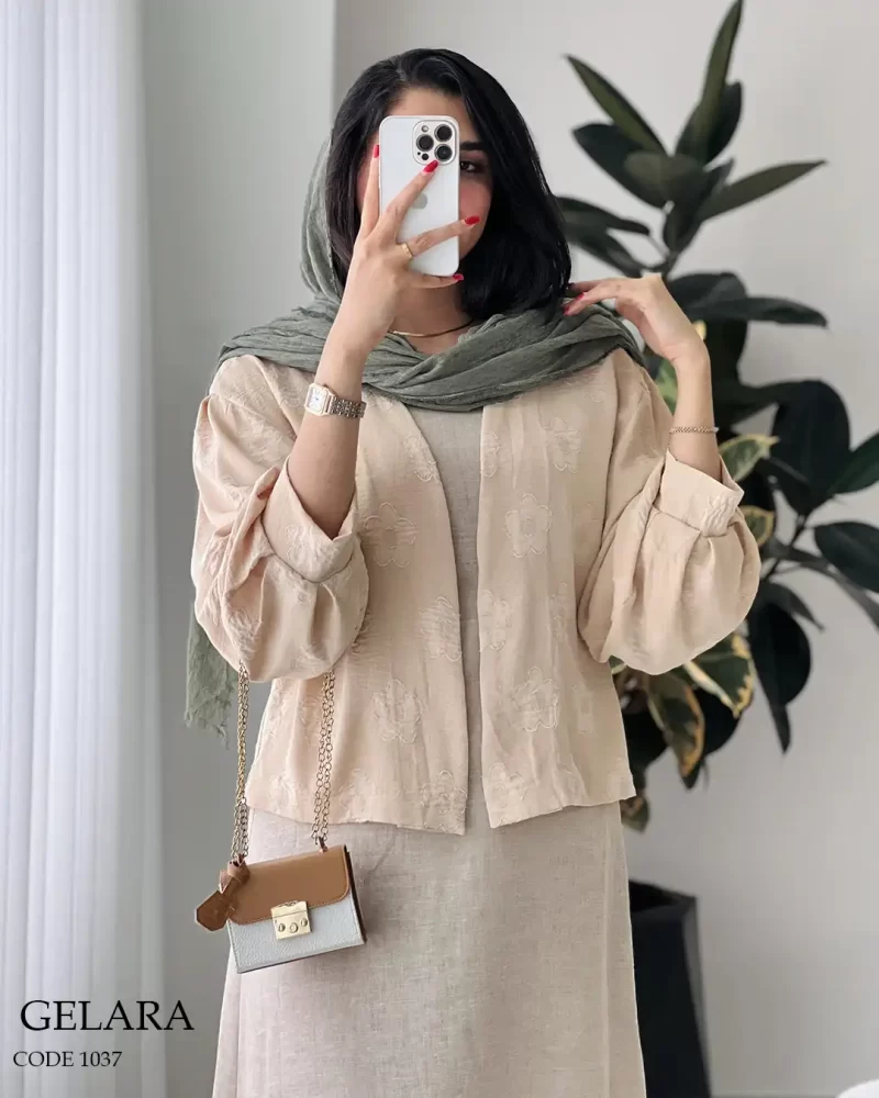 حراج کراپ کت مدل گلارا جنس صوفیا کد 1037 - تصویر 11