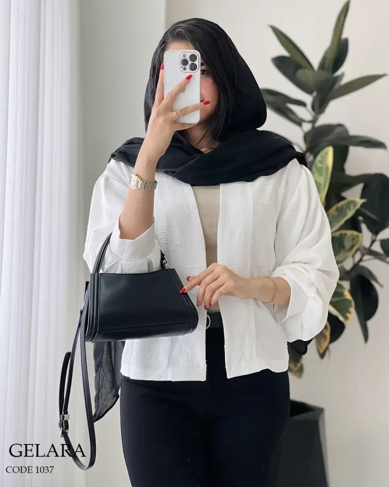 حراج کراپ کت مدل گلارا جنس صوفیا کد 1037 - تصویر 9