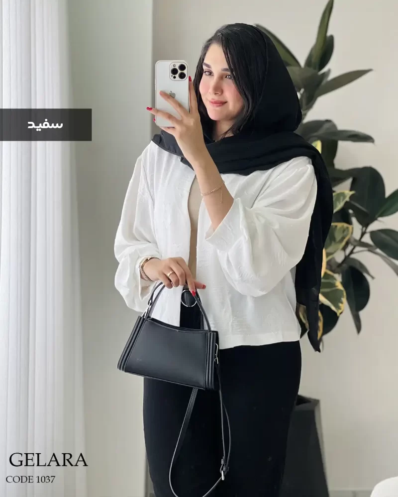 حراج کراپ کت مدل گلارا جنس صوفیا کد 1037 - تصویر 4