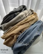 شال بهار جنس نخ خیلی خنک راحت کد 1046 - تصویر 7
