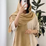 شال بهار جنس نخ خیلی خنک راحت کد 1046