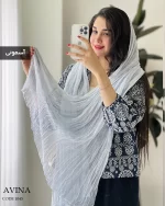 شال اوینا نخ وارداتی سنگشور کد 1045 - تصویر 2
