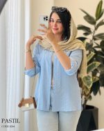 حراج مدل پاستیل جنس لینن حصیری کد 1054 - تصویر 10